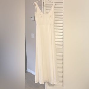 Bridesmaid dress from David’s Bridal (Off-White)